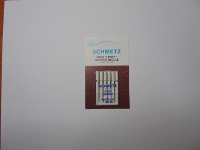 Иглы Schmetz кожа №100(5шт) Schmetz LEDER LEATHER №100 (5шт.) фото №3