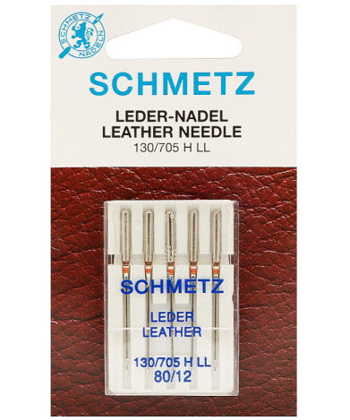 ИГЛЫ SCHMETZ LEDER LEATHER №80 (5шт) 32483 фото №3