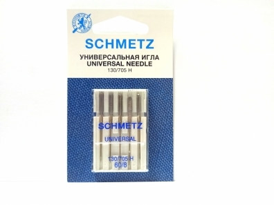 Иглы Schmetz универсальные №60(5шт.) Schmetz UNIVERSAL №60(5шт.) фото №3