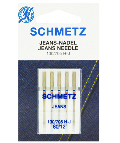 ГОЛКИ SCHMETZ JEANS №80 (5 ШТ.) ИГЛЫ JEANS №80 (5 ШТ.) фото №1