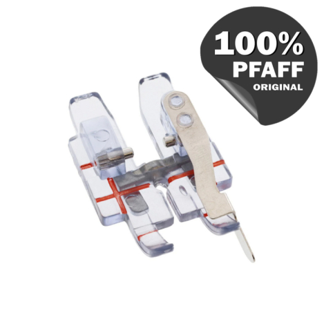 PFAFF ЛАПКА ПРОЗРАЧНАЯ 1/4 С ПРАВЫМ НАПРАВИТЕЛЕМ  820881096 фото №2