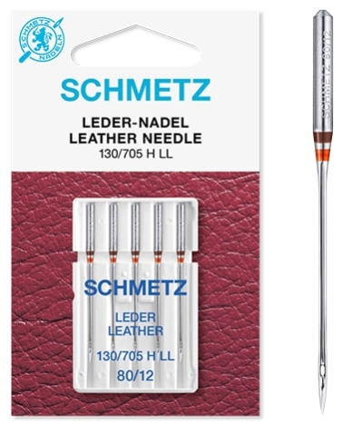 Иглы Schmetz кожа №80(5шт) Schmetz LEDER LEATHER №80(5шт.) фото №3