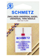 ИГЛЫ SCHMETZ UNIVERSAL TWIN №80/2,5 (1шт)  SCHMETZ UNIVERSAL TWIN №80/2,5 фото №3