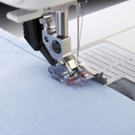 PFAFF ЛАПКА ПРОЗРАЧНАЯ 1/4 С ПРАВЫМ НАПРАВИТЕЛЕМ  820881096 фото №5