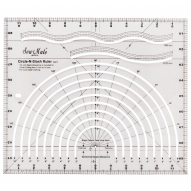 SEW MATE ЛИНЕЙКА ДЛЯ ПЭЧВОРКА И КРОЯ ECS10-BK фото №7