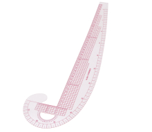 ЛІНІЙКА-ЛЕКАЛО КРАВЕЦЬКЕ ВИГНУТЕ (4,5Х40 СМ) 6501 фото №4