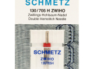 ГОЛКИ SCHMETZ TWIN З МЕРЕЖКОЮ №100/2,5 (1шт) SCHMETZ TWIN С МЕРЕЖКОЙ №100/2,5 фото №1