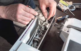 Уход за профессиональной швейной техникой